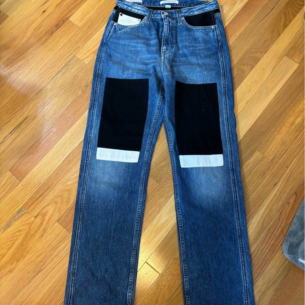 Calvin Klein Patchwork Jeans